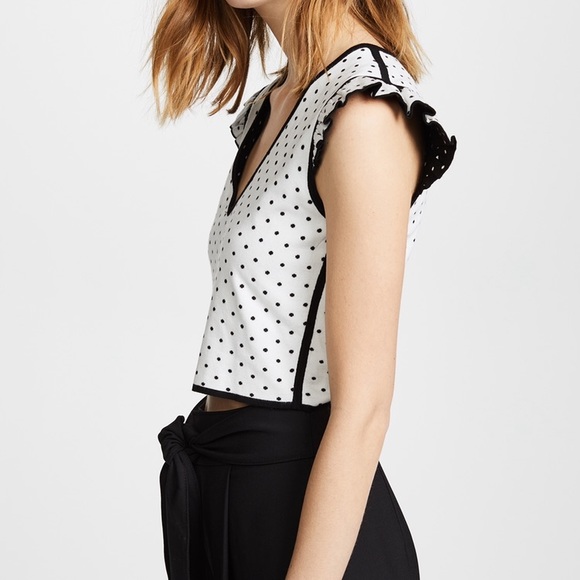 Club Monaco Scoobalyn Reversible Polka-Dot - Picture 3 of 7